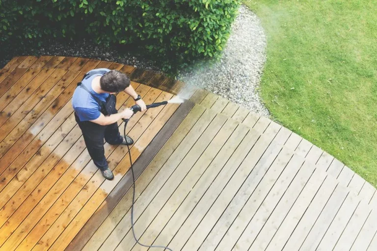 Pressure washing